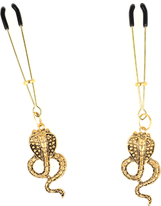 KINK NIPPLE GRIP pinces à tétons pendentif cobra 6 cm