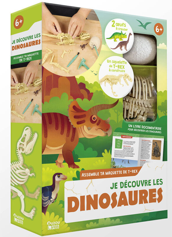 Auzou lab' : Je découvre les dinosaures - Auzou