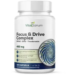 VitaSanum® Focus & Drive Complex – 2 Kapseln Tagesportion