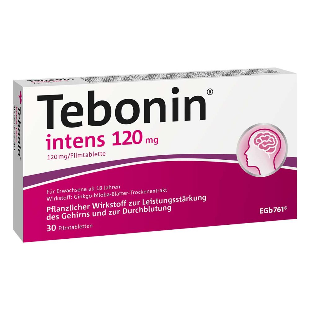 Dr.Willmar Schwabe GmbH & Co.KG Tebonin intens 120mg 07682333