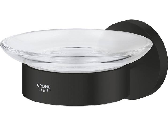 GROHE QuickFix Start zeepbakje met houder - Matte Black