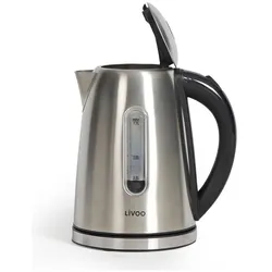 Livoo Elektrischer Wasserkocher, Wasserkocher, Grau