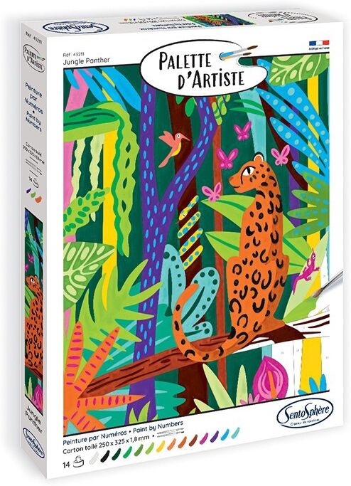 SentoSphère Palette d'artiste - Jungle panther