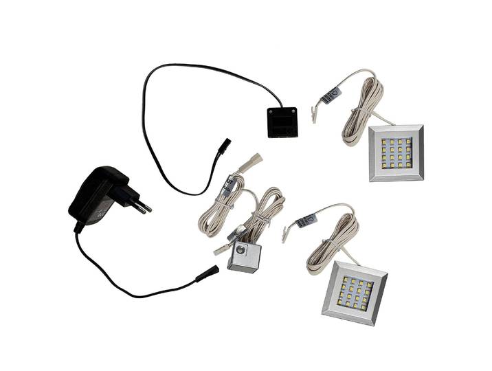 Éclairage LED lot de 2 4 x 2 x 0cm