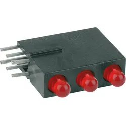 MEN 1881.2220 - Ampel-LED-Baustein, Ø 3mm, rot/rot/rot
