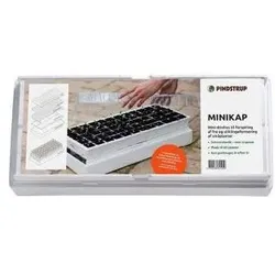 Pindstrup, Anzuchttöpfe + Anzuchtschalen, minidrivhus Minikap til 60 planter