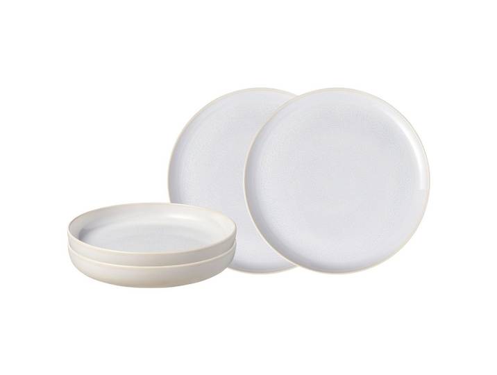 TAFEL-SET Crafted Cotton beige 4-tlg.