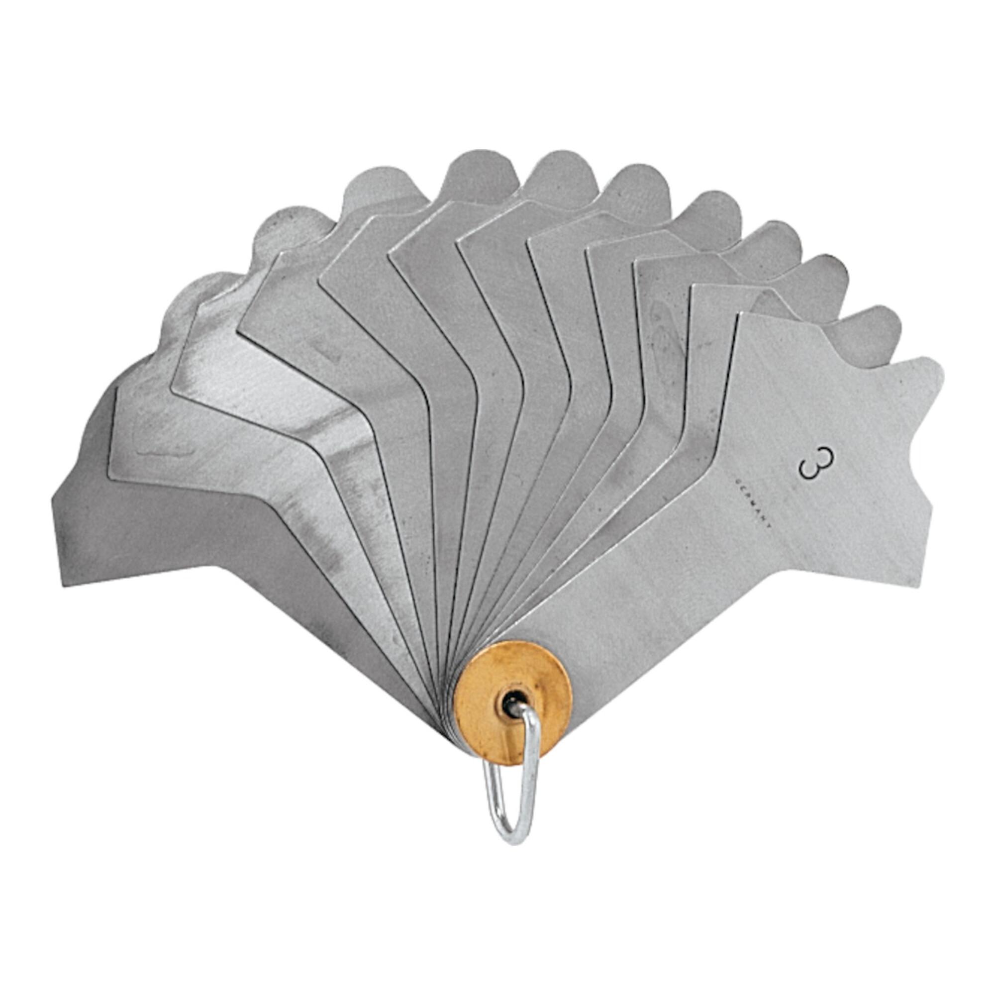 HOLEX Schweißnahtlehren 12 Blättchen (477700)