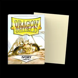 Dragon Shield: Ivory - Matte Sleeves - Standard Size