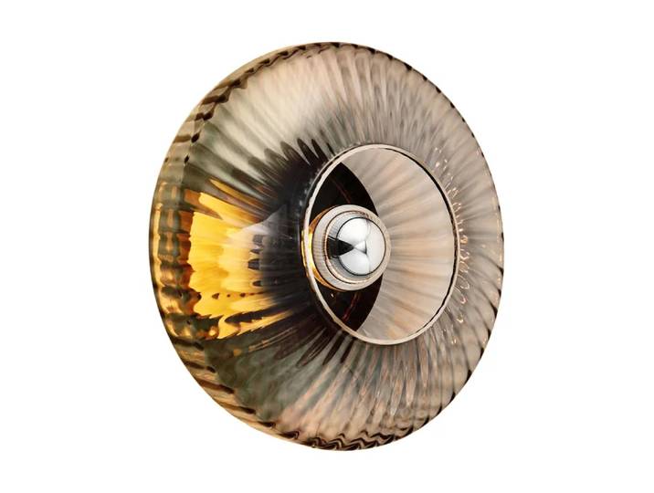 Design By Us New Wave Optic wandlamp XL Smoke