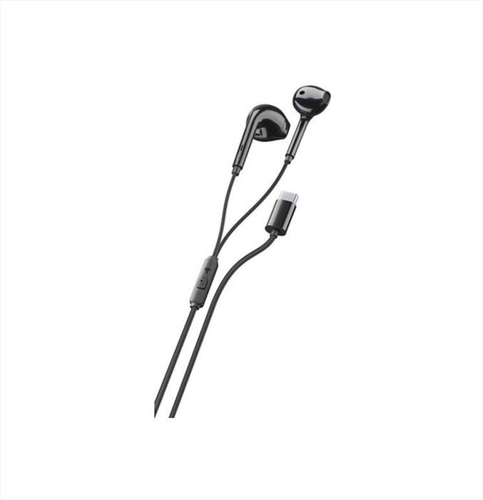 Cellular Line Auricolare Plaucapsuletypeck-nero