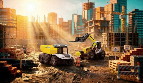fischertechnik Double Pack Baufahrzeuge 579432 Bausatz ab 7 Jahre
