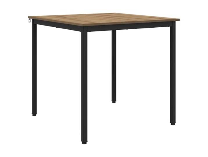 Makastle Esstische 80 x 80 x 75 cm Holzwerkstoff Artisan-Eiche