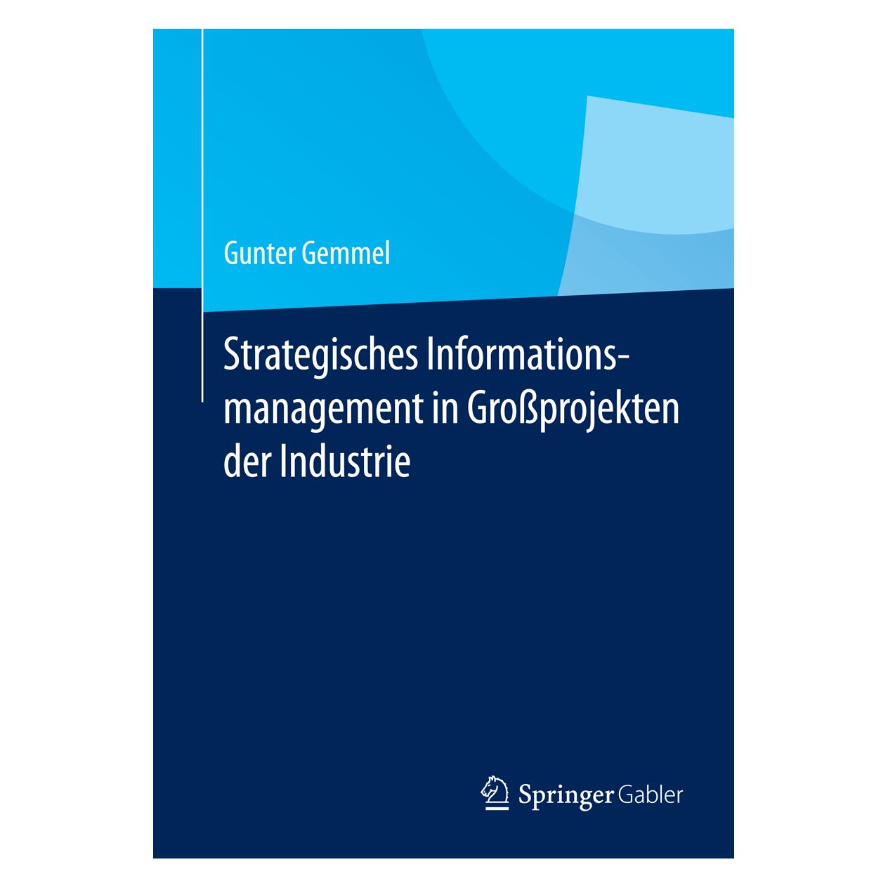 Springer Strategisches Informationsmanagement in Grossprojekten der Industrie (Deutsch, Softcover, Gunter Gemmel) (7532629)