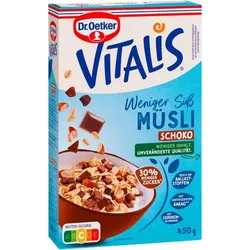 Dr. Oetker VITALIS Schokomüsli weniger süß 450,0 g