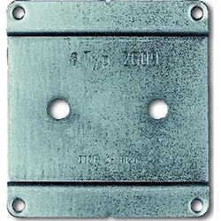 Busch-Jaeger Montageplatte 2609 WS 2CKA001716A0042