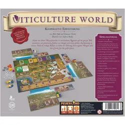 Feuerland FEU31013 - Viticulture World, Brettspiel, für 1-6 Spieler, ab 14 Jahren (DE-Erweiterung) (Deutsch, 1 - 6 Spieler)
