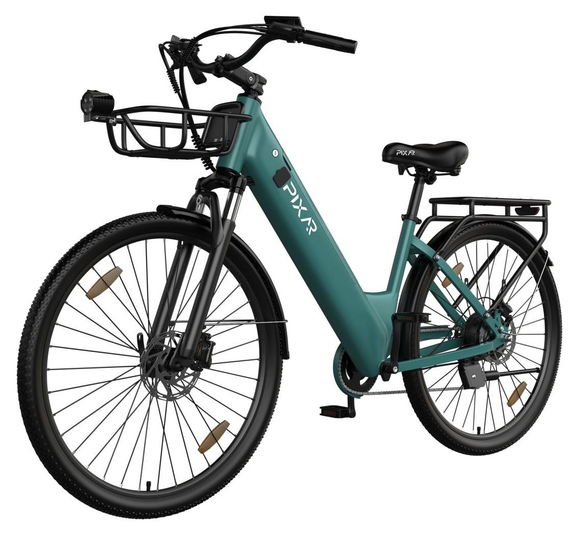 Pixar C1 PRO E-Bike - Motor 250W Akku 36V18AH 28x1.95 Hydraulische Bremsen - Blau