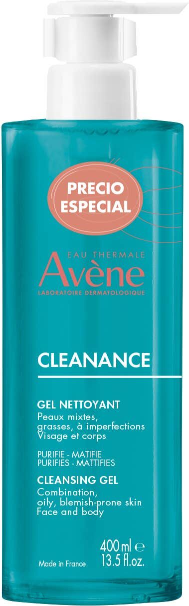 Avene Avène Cleanance Gel Limpiador Acné Piel Grasa 400 ml