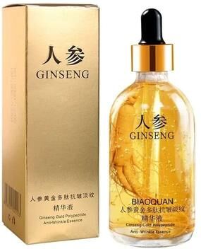 Uplifted Finds 24k Gold Hyaluronic Acid And Nicotinamide Anti Aging Facial Essence gold Ginseng