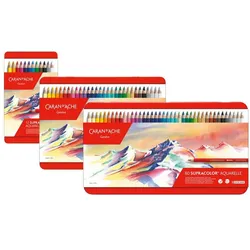 Caran d'Ache, Malstifte, Supracolor Aquarelle Metallschachtel (40x)