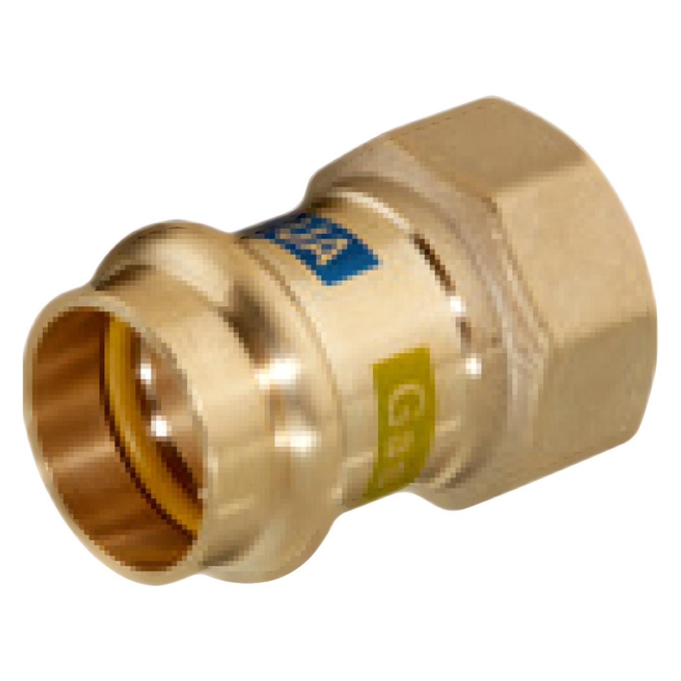 Magni HS Übergang Press Copper AQUAGAS V 22mmx1, IG, Messing (4506022100)