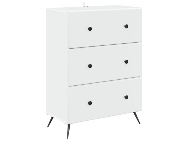 Heofavd Schubladenschrank Kommode 66 x 34,5 x 90 cm Weiß