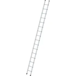 Guenzburger, Leiter + Gerüst, Sprossen-Anlegeleiter 350mm breit ohne Traverse 16 Sprossen (Anlegeleiter, 472 cm)