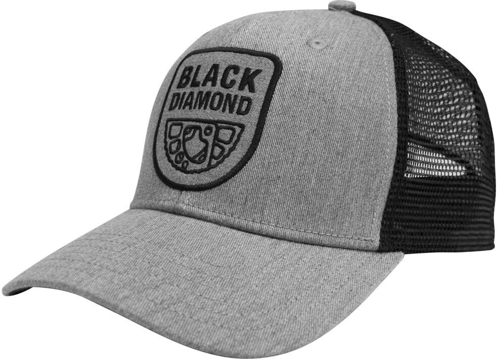 Black Diamond Gorra BD Trucker .  (Única - Única) Gris