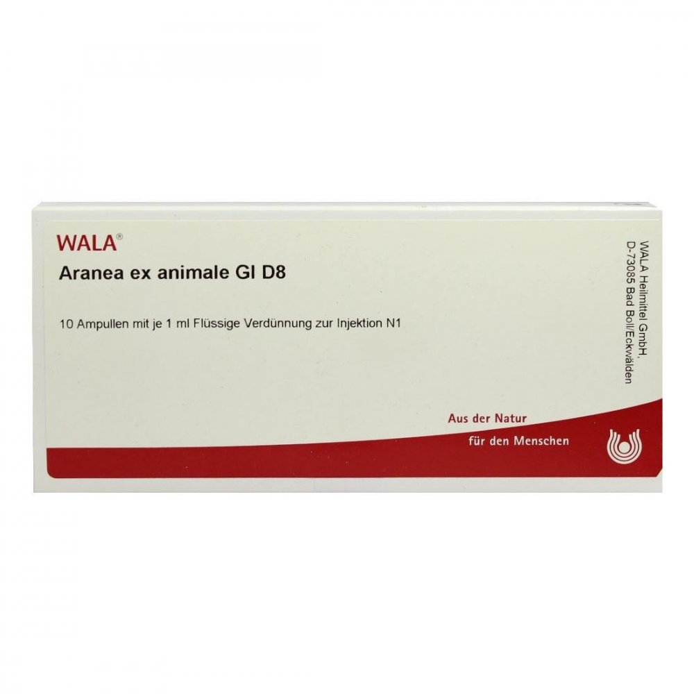 WALA Heilmittel GmbH Aranea Ex Animale Gl D8 Ampullen 04614822
