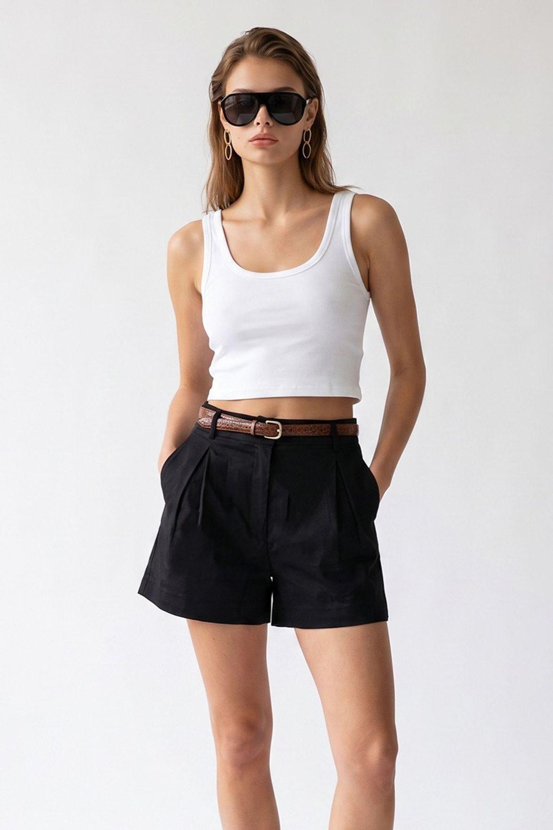 Damen Baumwollshorts