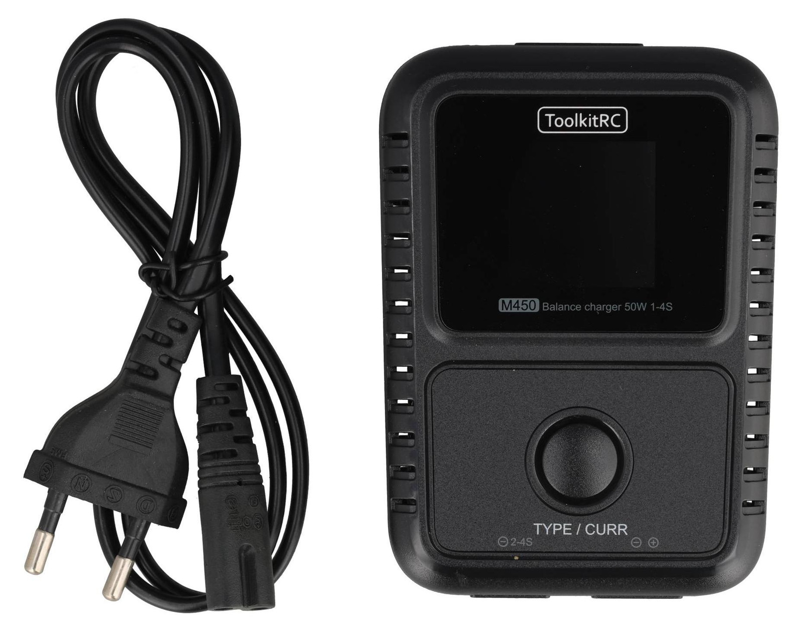 ToolkitRC M450 AC multifunctionele oplader met 50W vermogen