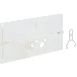Geberit Schutzplatte 240026001 transparent, Hebelmechanik und Bügel