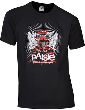 Paiste T-Shirt Skull L Schwarz