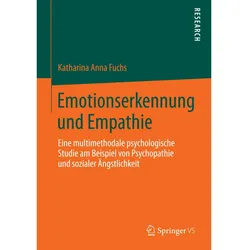 Emotionserkennung und Empathie, Fachbücher von Katharina Anna Fuchs
