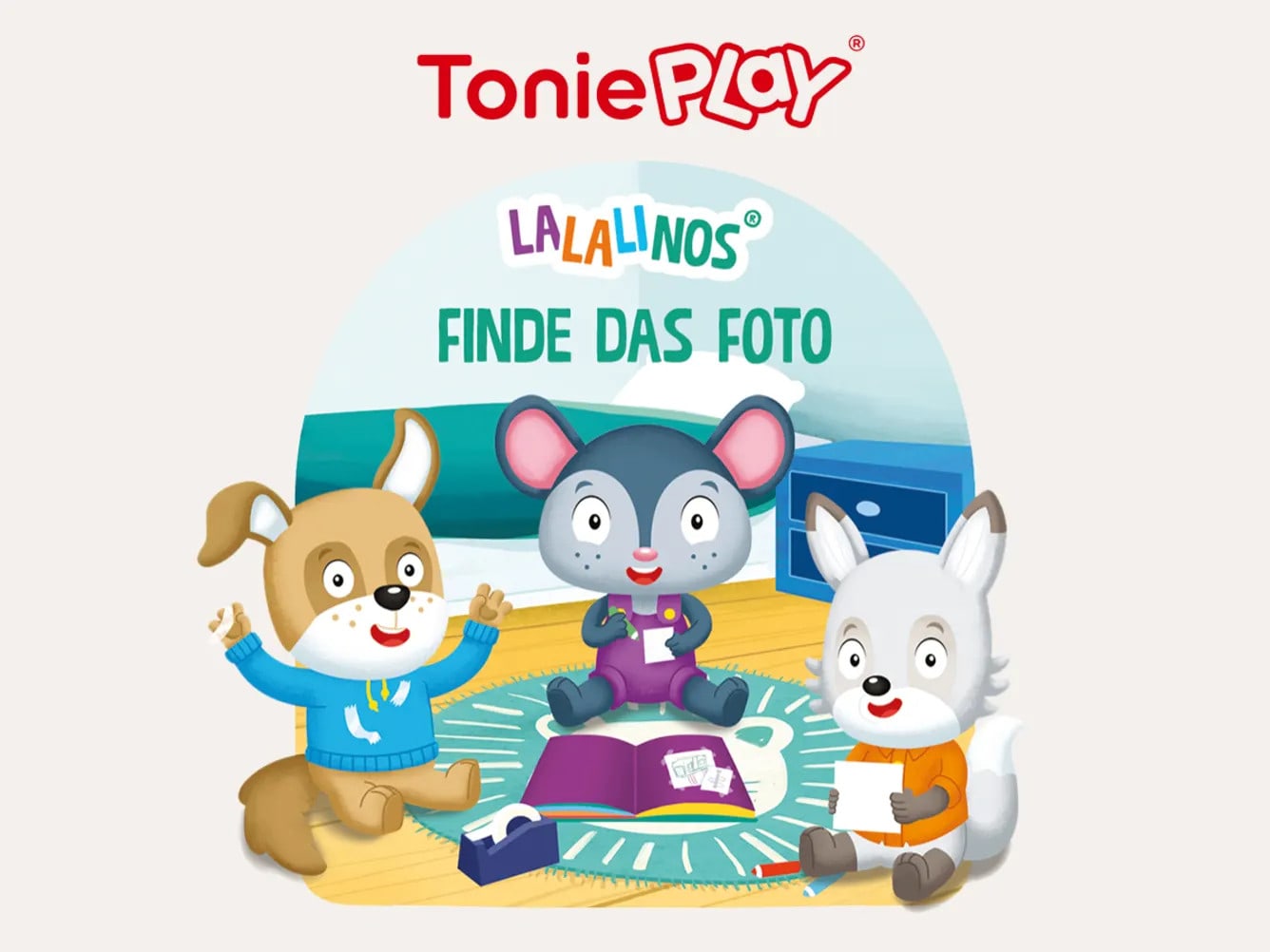 Tonies Play Spiel für Toniebox 2 Play M - LaLaLinos: Finde das Foto
