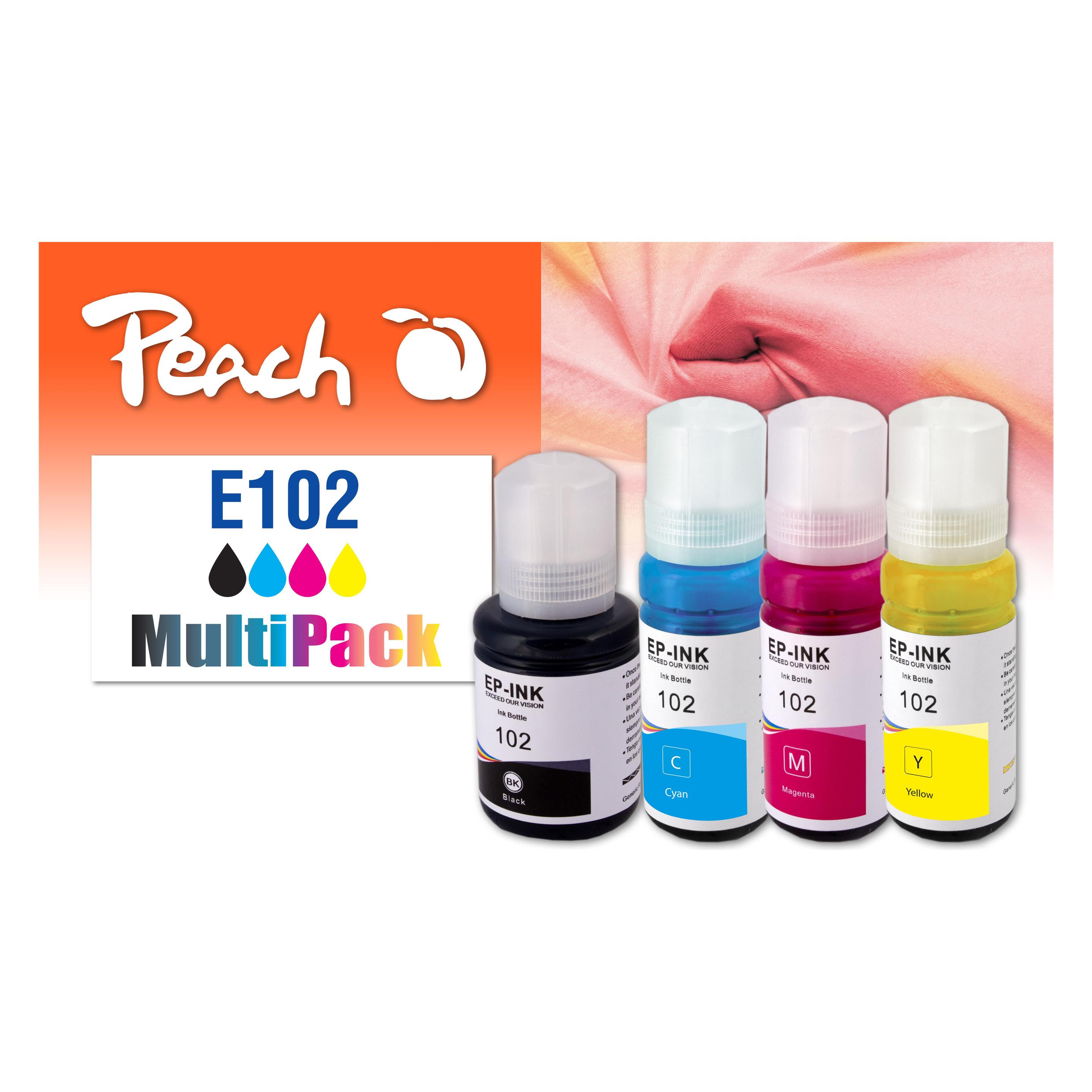 Peach Tinte Canon CISS 102 Multi-Pack C, M, Y, BK (C, M, Y, BK) (0F321328)