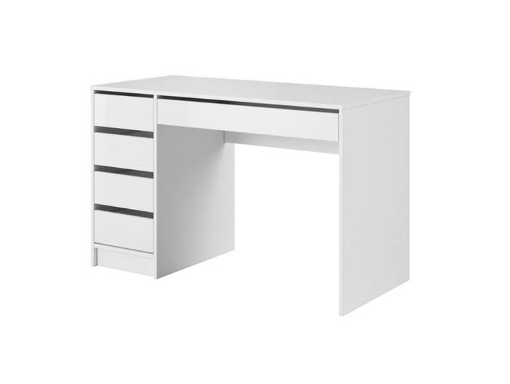 Sepro Meble Schreibtisch Weiß AGA Mit Schubladen, 55x75x55 cm, Büromöbel, Schreibtische, Schreibtische