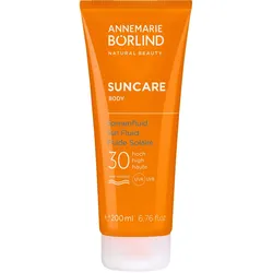 200ml ANNEMARIE BÖRLIND SUNCARE BODY Sonnenfluid LSF 30
