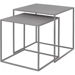 Fera Beistelltische 2er Set mourning dove 40x40x40