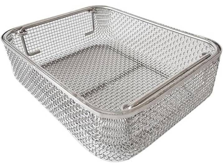 HynJGih Medizinische Sterilisationskörbe, perforierte Tabletts, zur Verwendung in Krankenhäusern und Labors(45cm*34cm*7cm)