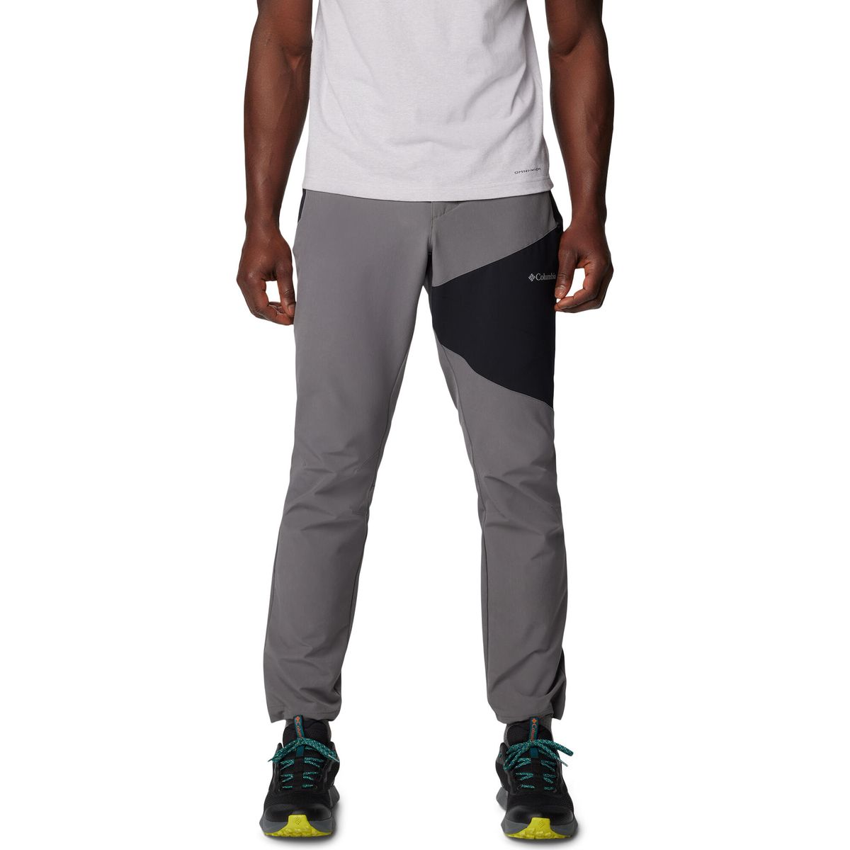 Columbia Men's Columbia Tech Softshell Trousers city grey, black (023) Long L 209650-2096503-023-L-Long
