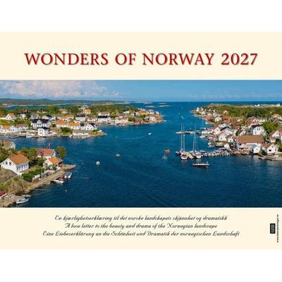 Panorama Norwegen 2027 Tischkalender