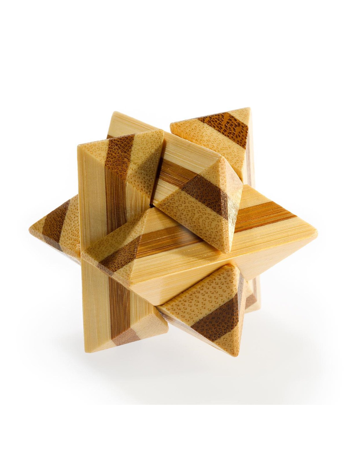 Eureka 3D Bamboo Brain Puzzle Superstar 3D Puzzle