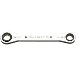 Stahlwille, Schraubenschlüssel, Ratschenringschlüssel Nr. 25aN (11/32", 5/16")