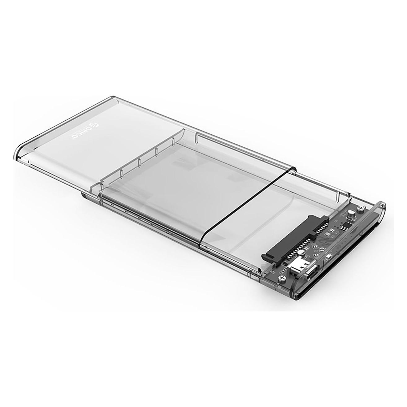 Orico Other Computer Accessory 2139C3 2.5" HDD/SSD USB-C 5Gb/s Disk Drive - Transparent (2.5") (ORICO-2139C3-CR-EP-HU)