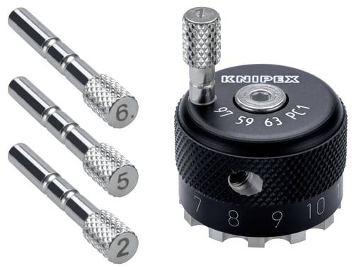 Knipex 97 59 63 PC1 Kontaktaufnahme Gedrehte Kontakte 0.08 bis 2.5mm²