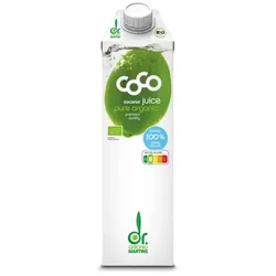 Dr. Antonio Martins Pure Coconut Juice bio 1L