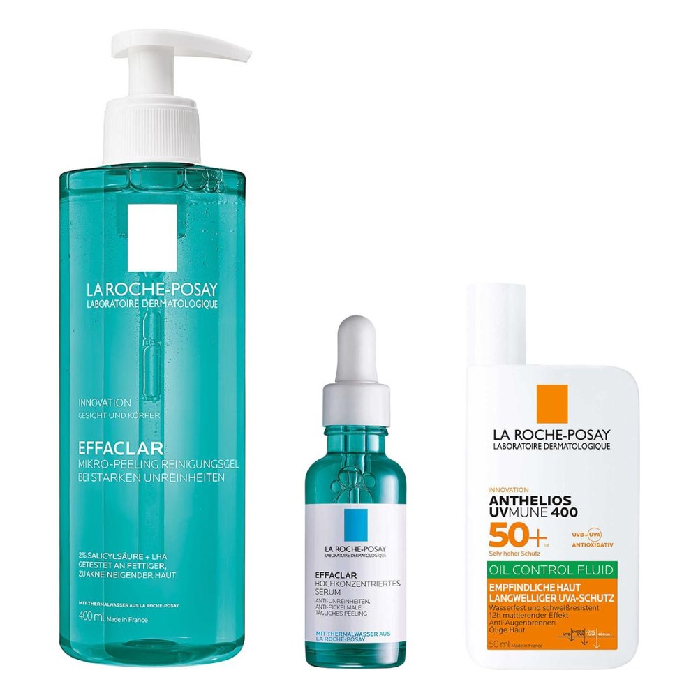 L'Oreal Deutschland GmbH Roche Posay Effaclar Mikro P. & Serum & Anthelios OC UVMune400 08102836