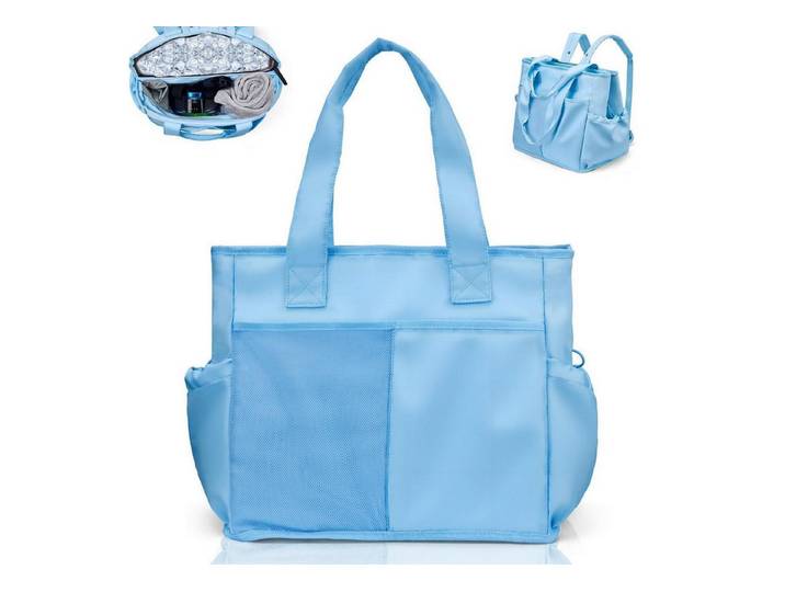 LuxusKollektion Kühltasche Kühltasche Rucksack Umhängetasche Auslaufsicher Wasserdicht Hellblau